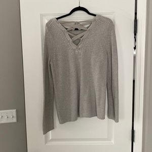 Banana Republic Lace Back Sweater